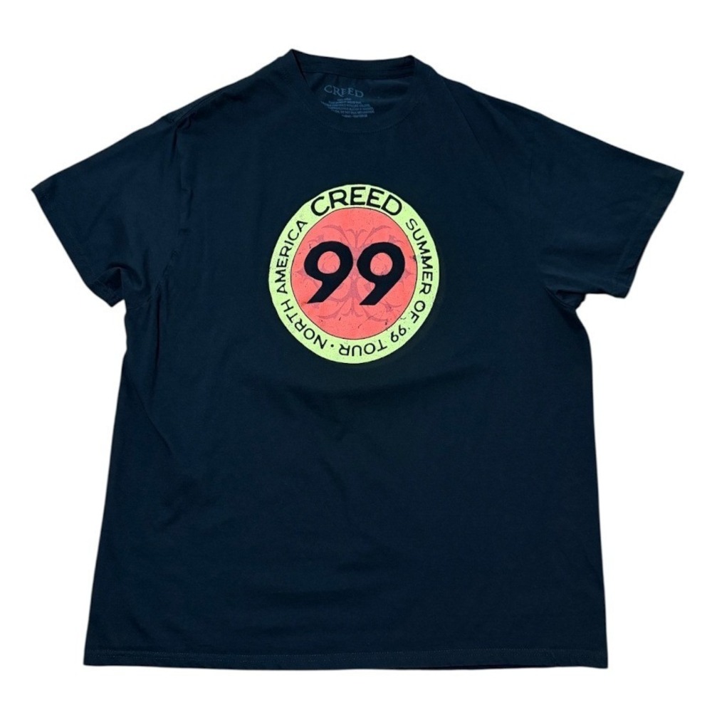 Modern 2026 Creed Human Clay Summer 99 North America Tour Concert Merch T-shirt